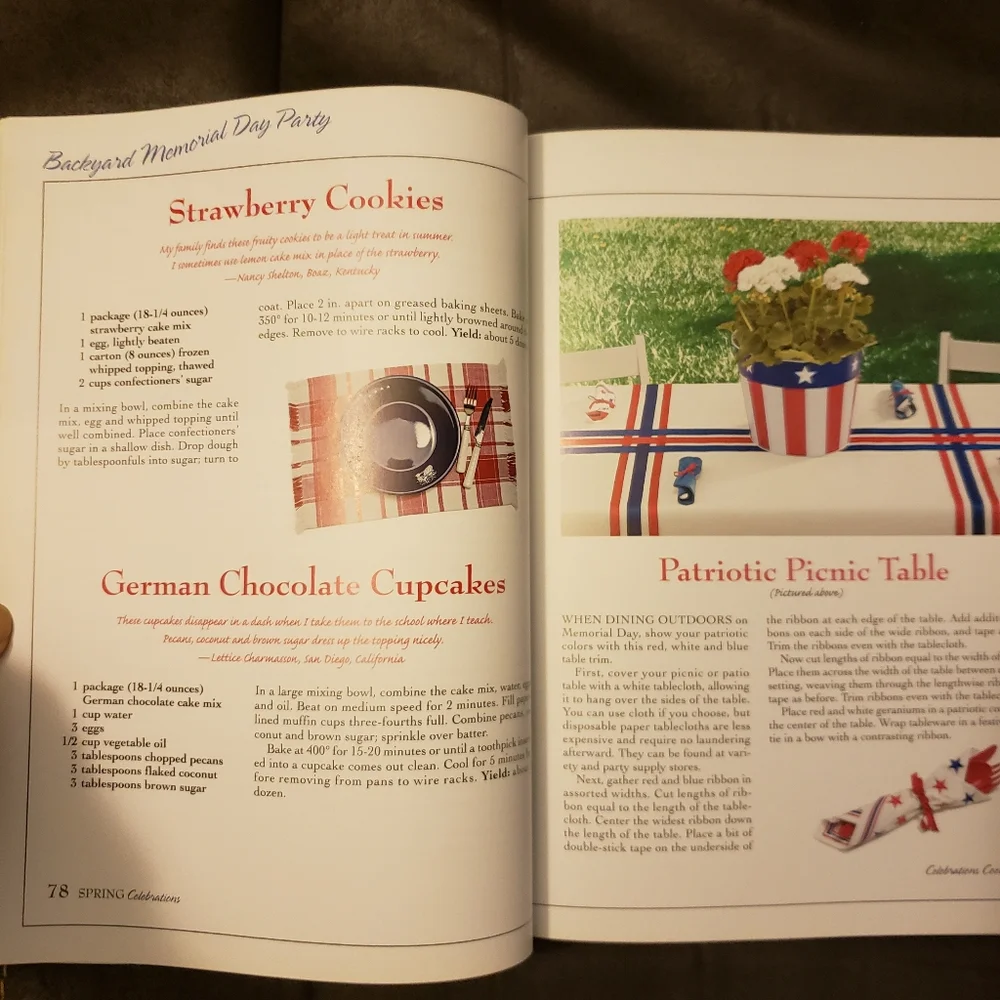 Taste of Home Celebrations Cook Book             ‎  Hardbook